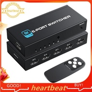 [Hot-Sale] 5 Port 8K 60HZ -Compatible Switch 5 Port 8K -Compatible Switch 4K@120Hz, 8K@60Hz Ultra HD