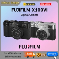 Fujifilm X100VI Digital Camera 40.2MP APS-C IBIS 4K Retro Compact Camera for Travel Vlog Creator