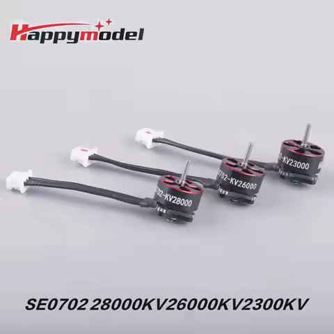 2/4pc HappyModel SE0702 28000KV 26000KV 2300KV 1S Micro Brushless Motor for RC FPV 65mm 75mm Tinywho