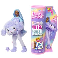 Barbie Cutie Reveal HKR05 Plush Poodle with 10 Surprises, Movable Doll with Numerous Accessories suc