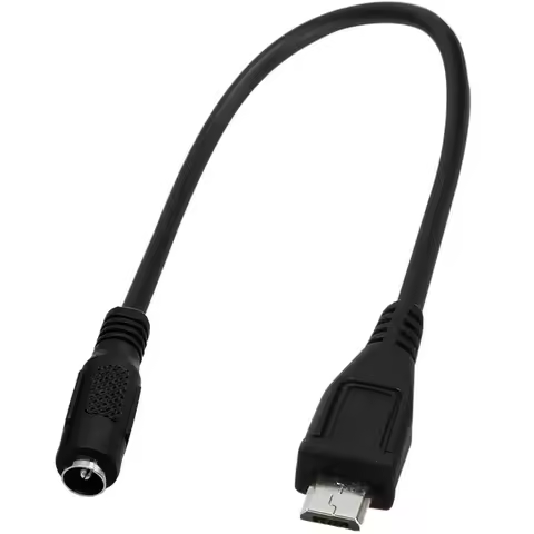 DC 3.5*1.35MM 5.5*2.1MM Female to Micro USB 5pin Male DC Power Supply Extension 22AWG 3A Adapter Cab