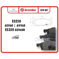 Brembo Front Brake Pad - Lexus ES250 ASV60, AVV60 | ES350 GSV60R