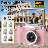 Selfile Flip Screen 4K Digital 48MP Student Vlogging Camera