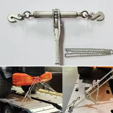 JDM Metal Simulation Ratchet chain tensioner for 1/12 1/14 Tamiya RC Dump Loader Excavator Huina 158