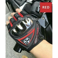 MERAH Scoyco MC44 gloves Scoyco MC44 half red gloves Original