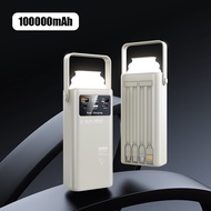 ready 100000mAh Fast Charge Digital Display PowerBank PD 66W QC3.0 Original Powerbank Dual USB Smart