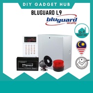 Bluguard L9 L900 9 Zone Tone Alarm System Complete Set