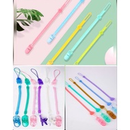 GANTUNGAN Pacifier Strap Teether Strap Baby Pacifier and Teether Clip Strap Spiral Pacifier chain Pa