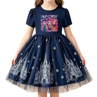 Kpop Demon Hunter Dress Cute Girl Princess Dress Summer Causal Clothing