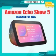 [Ready Stock ] Amazon Echo Show 5 Kids Designed for kids, with parental controls, Includes 1 year of