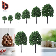 [Blesiya] 10x Miniature Trees Model Train Scenery Architecture Trees for Landscape