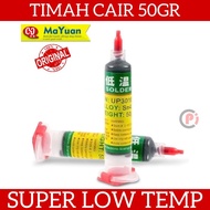 Original MA YUAN Super Low Temperature Liquid Tin 138C SN42 50g contents