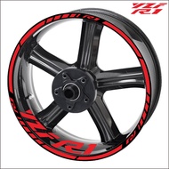 For Yamaha R1 Wheel Sticker Rim Stickers Yzf r1 Logo Set