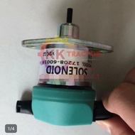 Solenoid Stop Engine Short Model - 17208-60016 - Kubota - Shut Off Solenoid Original and Trusted