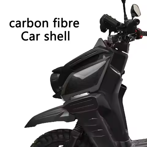 Motorcycle Front Body Panels Cover Fit for 2022 2023 Yamaha Zuma 125,Carbon Fibre Style