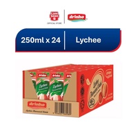Drinho Air Kotak 250 ml x24s(exp 30/6/27)Soya/Lychee Packet Drinks