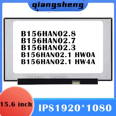 15.6'' Laptop LCD Screen B156HAN02.1 HW0A B156HAN02.8 B156HAN02.1 HW4A B156HAN02.7 B156HAN02.3 1920*
