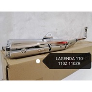 LAGENDA 110 110Z 110ZR SRL110 SRL110Z SRL110ZR STANDARD EXHAUST STD (GRADE A)QUALITY EKZOS MUFFLER E