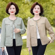 old money style women old money outfit old money shirt Mother Spring Autumn Fashionfrench styleTop