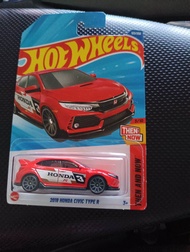 Hot wheels 2018 HONDA CIVIC TYPE R merah