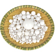 5~100PCS Nylon Plastic Balls  Diameter 2.5mm to 38.1mm Solid Round Ball Bearing Valves in White PA66