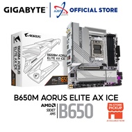 GIGABYTE B650M AORUS ELITE AX ICE WIFI 6E DDR5 / D5 AM5 GAMING MOTHERBOARD COMBO 7600 / 7700 / 7800X