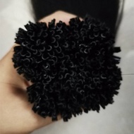 【B.Q】50g/100 pieces Scarless nano hair extensions U-shaped nail hair extensions human hair extension