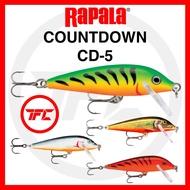 RAPALA Countdown CD-5 Lure CD05 CD5 Sinking