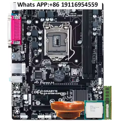 motherboard CPU set i3 7100/i5 9400F/10400 Six-core desktop computer upgrade 4-piece set