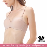 Wacoal Best Seller Surprise Wireless bra เสื้อในวาโก้ไร้โครง3/4 Cup - WB3X96