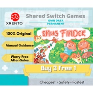 ⚡Buy 3 Free 1⚡Nintendo Switch Games Snug Finder Murah Digital Download Own Data Eshop