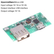 thewoodfamer 3.7V 18650 USB Boost  Charger Board 5V 1A Module  Main Board Mobile Power Board DIY Accessories EN
