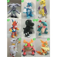DIGIMON DIGIMON DIGIMON Beetle Garurumon Agumon Plush Doll Cartoon Toy
