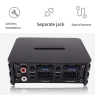 [ycaet]-DC-12V 4CH Power Amplifier RMS 4x60W Car Audio Lossless Upgrade Plug and Play Audio Amplifie