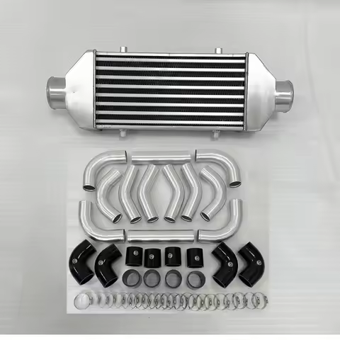 Front Mount intercooler Universal Turbo Intercooler 300x160x65 2.5" Intercooler Pipe Aluminium Pipe