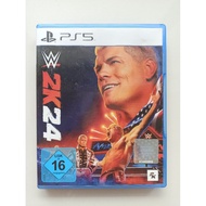 PS5 Games : W2K24 WWE 2K24 Wrestling Zone 2 Secondhand
