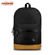 HOOLIGANS Bag Klassieker PJ  Black Tas Ransel Branded Terlaris
