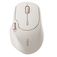 Rapoo MT560 3 โหมดไร้สายเม้าส์ Ergonomic Hall ลูกบิดเหนี่ยวนําแม่เหล็ก Cross Screen Custom น้ําหนักเ
