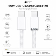 Original iPhone 60W USB-C Charge Cable Fast Charging Cable iPhone Fast Charging Type c Cable Fast Ch