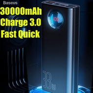Baseus 30000mAh Power Bank USB C PD3.0 Fast Quick Charge 3.0 30000 mAh Powerbank For  Mobile Phone
