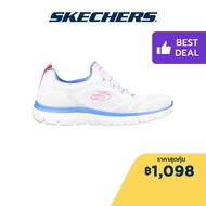 Skechers สเก็ตเชอร์ส รองเท้าผู้หญิง Women Sport Summits Perfect Views Shoes - 149523-WPWP Memory Foam Machine Washable Vegan