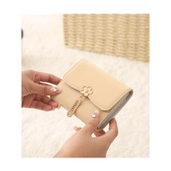 wallet for women purse woman Dompet wanita 2025 gaya baru pendek bunga kecil dan indah gadis dompet 