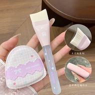 Demon Puff Moisturizing Fit Base Makeup Set One Foundation Brush Flat Head Makeup Brush Wet Dry Use 