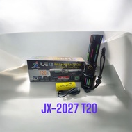 NEW ไฟฉายสปอร์ตไลท์แรงสูงเรืองแสง LED XMLT20WHITE LASER JX-2028JX-2029 5โหมดสว่างแข็งแรงทนทาน