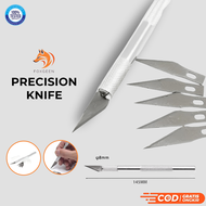 Pisau Ukir Service IC WLXY Precision Hobby Knife Set Refill Isi 5 Mata Pisau Hobby knife art pen kni