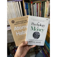 SAVING Package 2 Books ATOMIC HABIT and THE PSYCHOLOGY OF MONEY, books