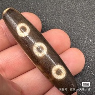 Magic Tibetan Old Material Agate Special 5 Eye Dzi Beads 003