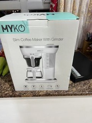 MYKO slim coffee maker with grinder