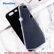 Infinix Zero 5 X603 Case, Soft Back Cover Shockproof Silicone Bumper Anti-Yellowing Full-Body Protec