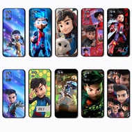 Soft black phone case for OPPO Reno 2 2Z 2F 3 4 pro 5 6 5G FG11 Ejen Ali casing Anti fall protective